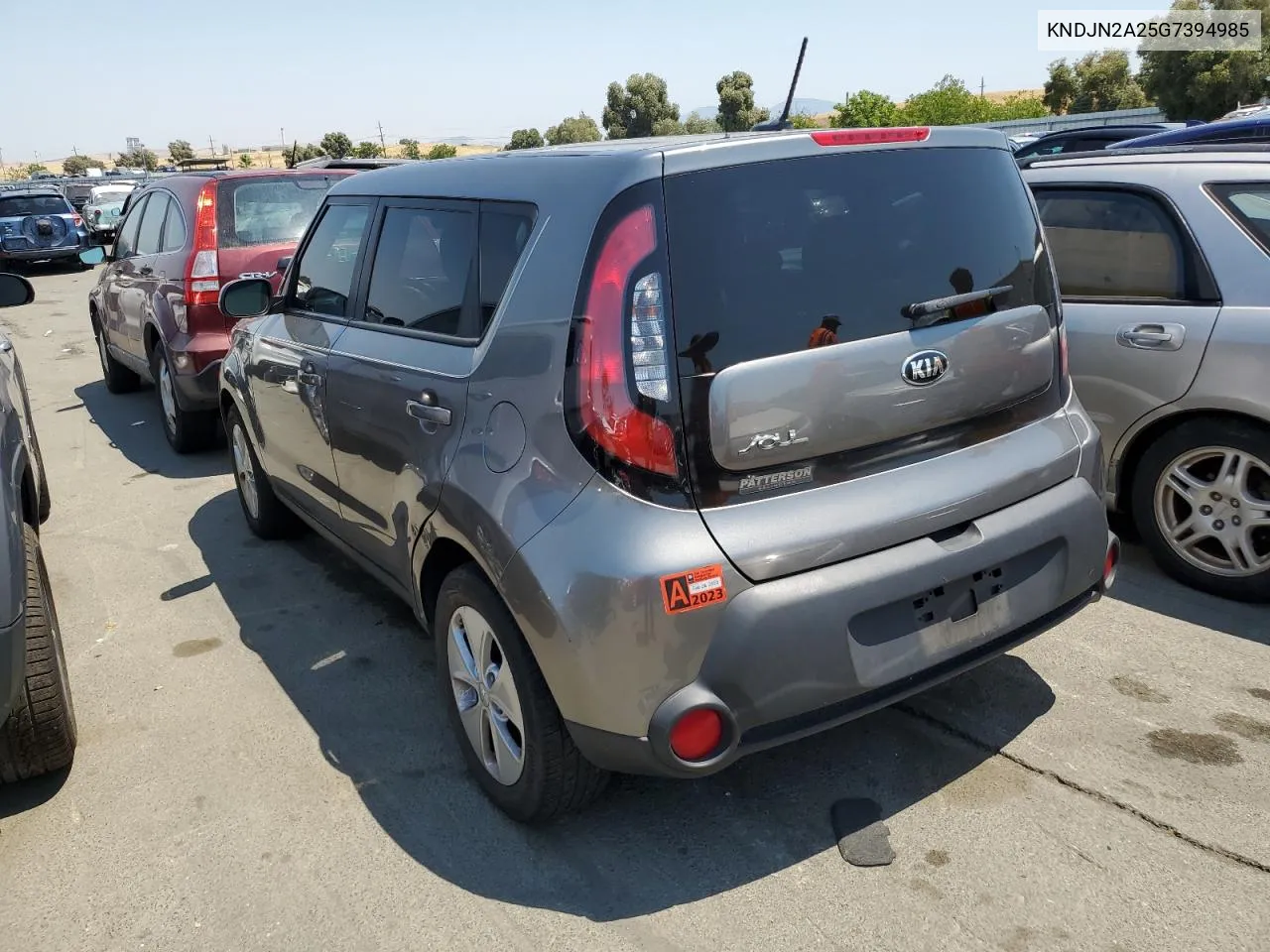 2016 Kia Soul VIN: KNDJN2A25G7394985 Lot: 61771894