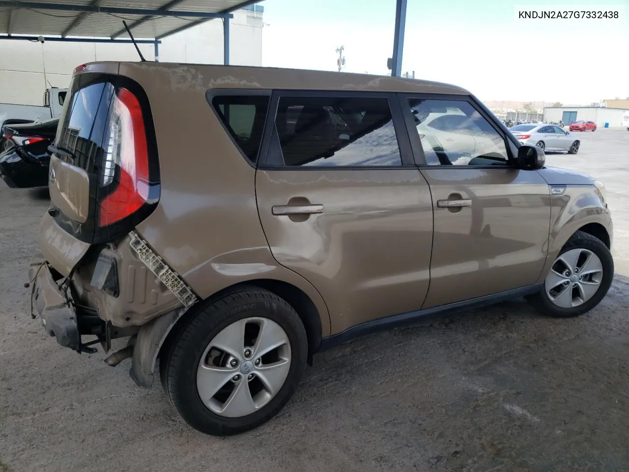 2016 Kia Soul VIN: KNDJN2A27G7332438 Lot: 61834244