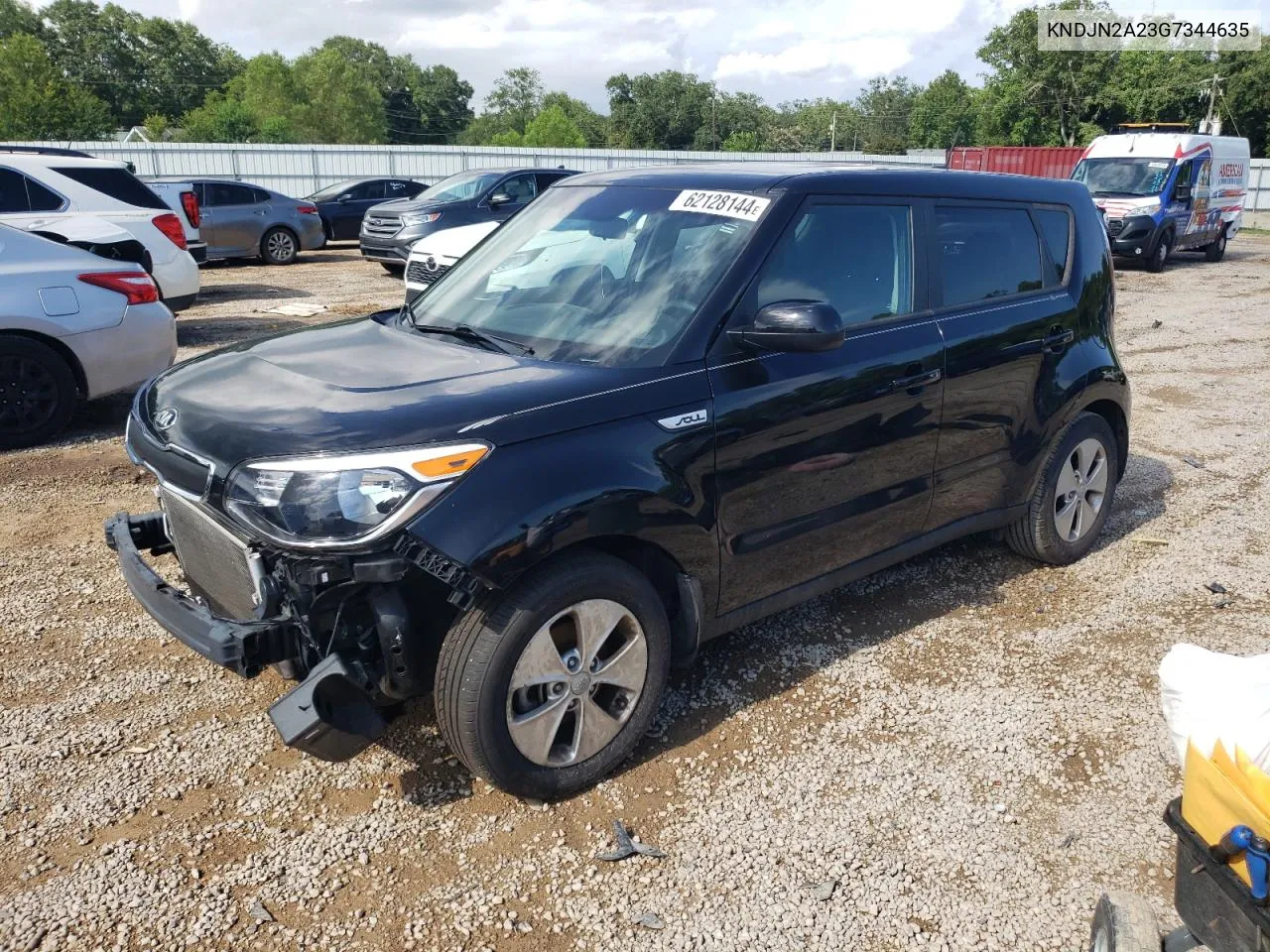 2016 Kia Soul VIN: KNDJN2A23G7344635 Lot: 62128144