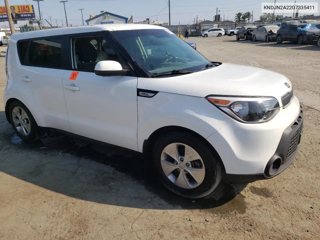 KNDJN2A22G7335411 2016 Kia Soul