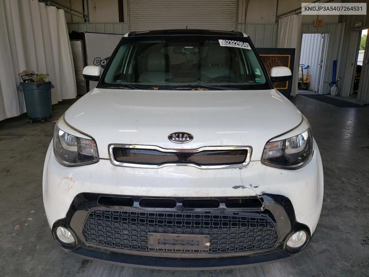 2016 Kia Soul + VIN: KNDJP3A54G7264531 Lot: 62322904