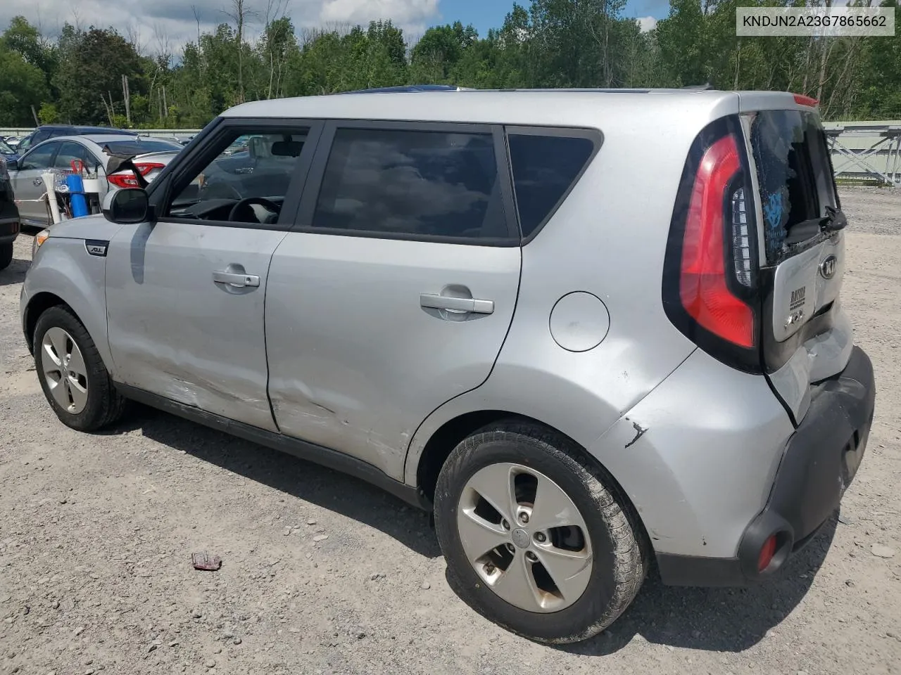 2016 Kia Soul VIN: KNDJN2A23G7865662 Lot: 62399134