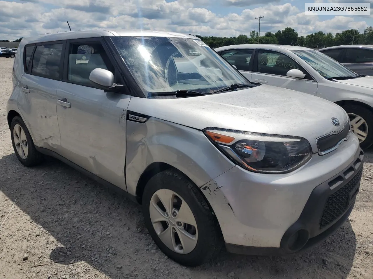 2016 Kia Soul VIN: KNDJN2A23G7865662 Lot: 62399134