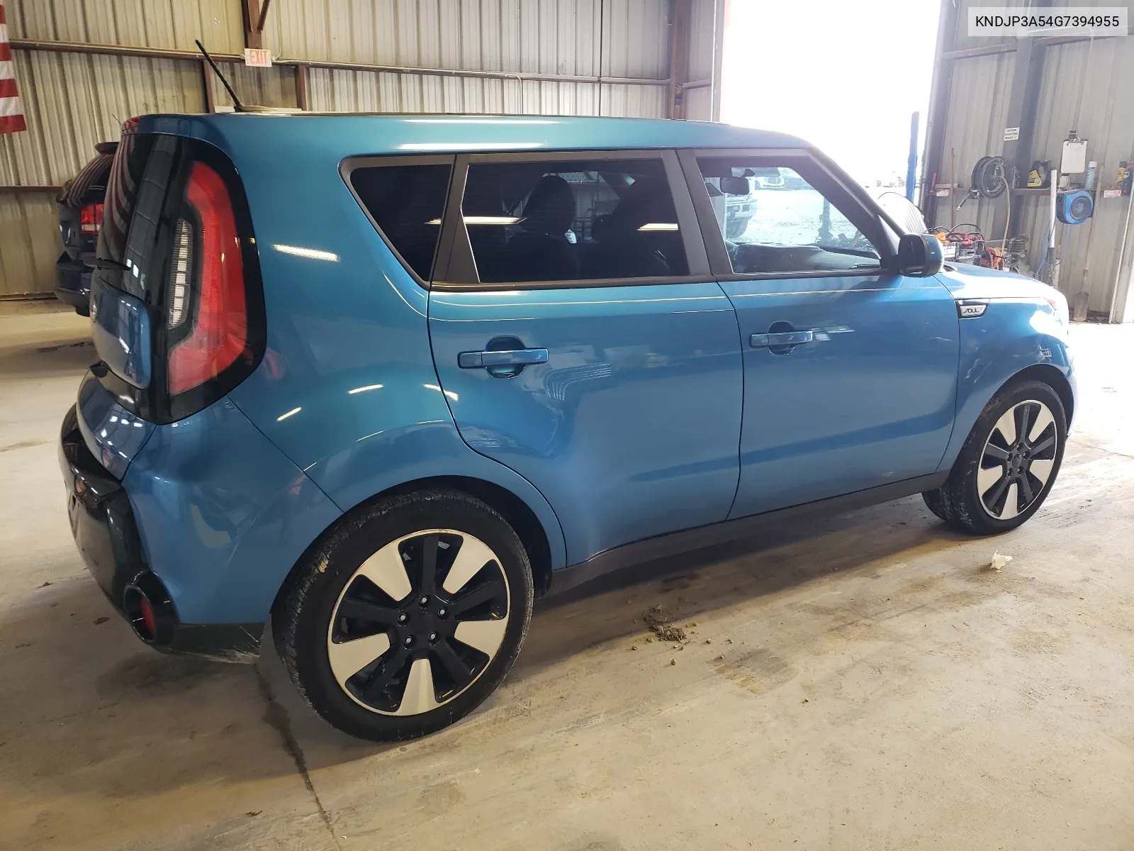 2016 Kia Soul + VIN: KNDJP3A54G7394955 Lot: 62461114