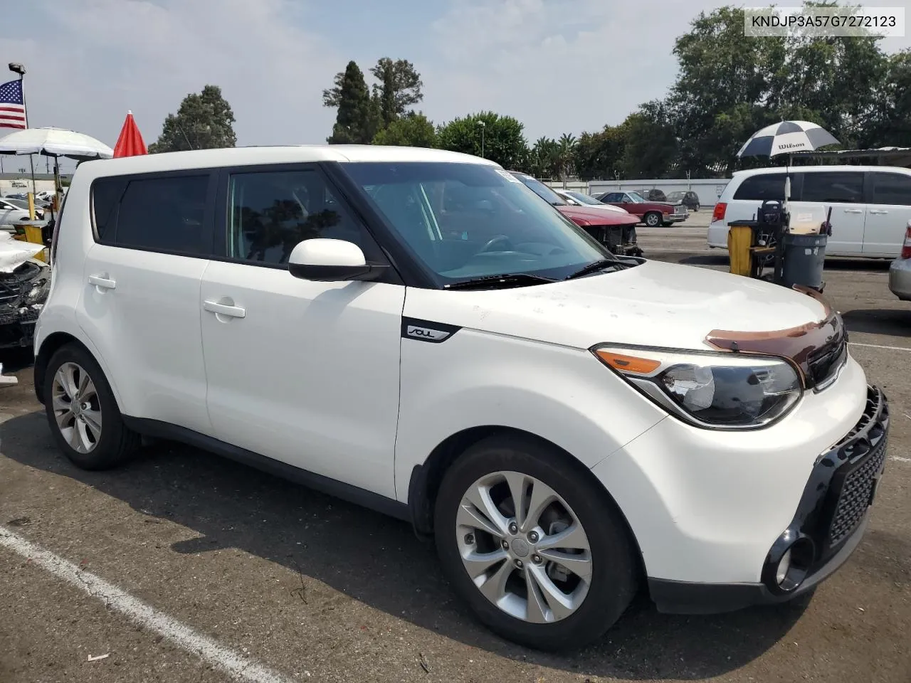 2016 Kia Soul + VIN: KNDJP3A57G7272123 Lot: 63067124