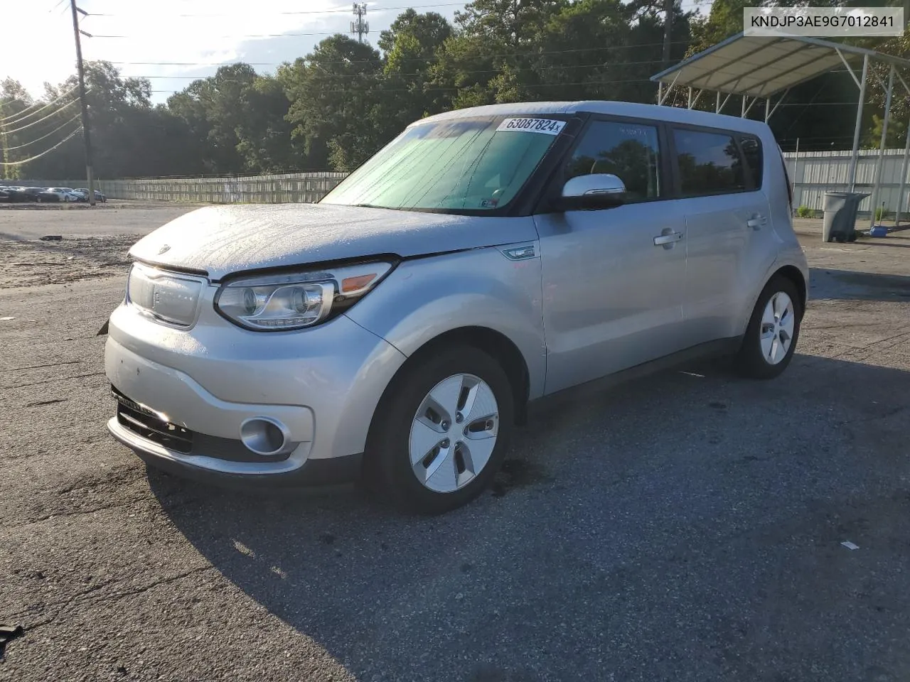 KNDJP3AE9G7012841 2016 Kia Soul Ev