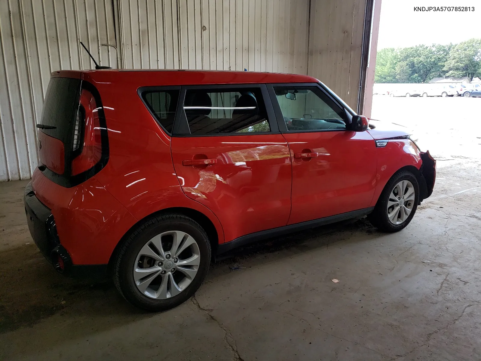 2016 Kia Soul + VIN: KNDJP3A57G7852813 Lot: 63218034