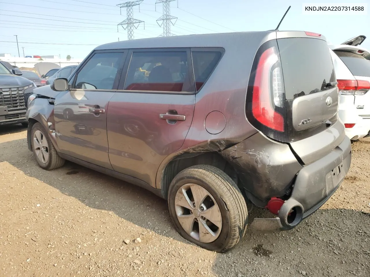 KNDJN2A22G7314588 2016 Kia Soul