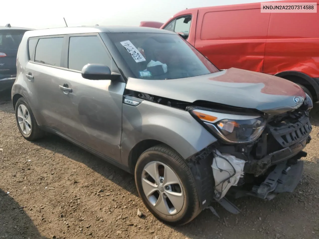 KNDJN2A22G7314588 2016 Kia Soul