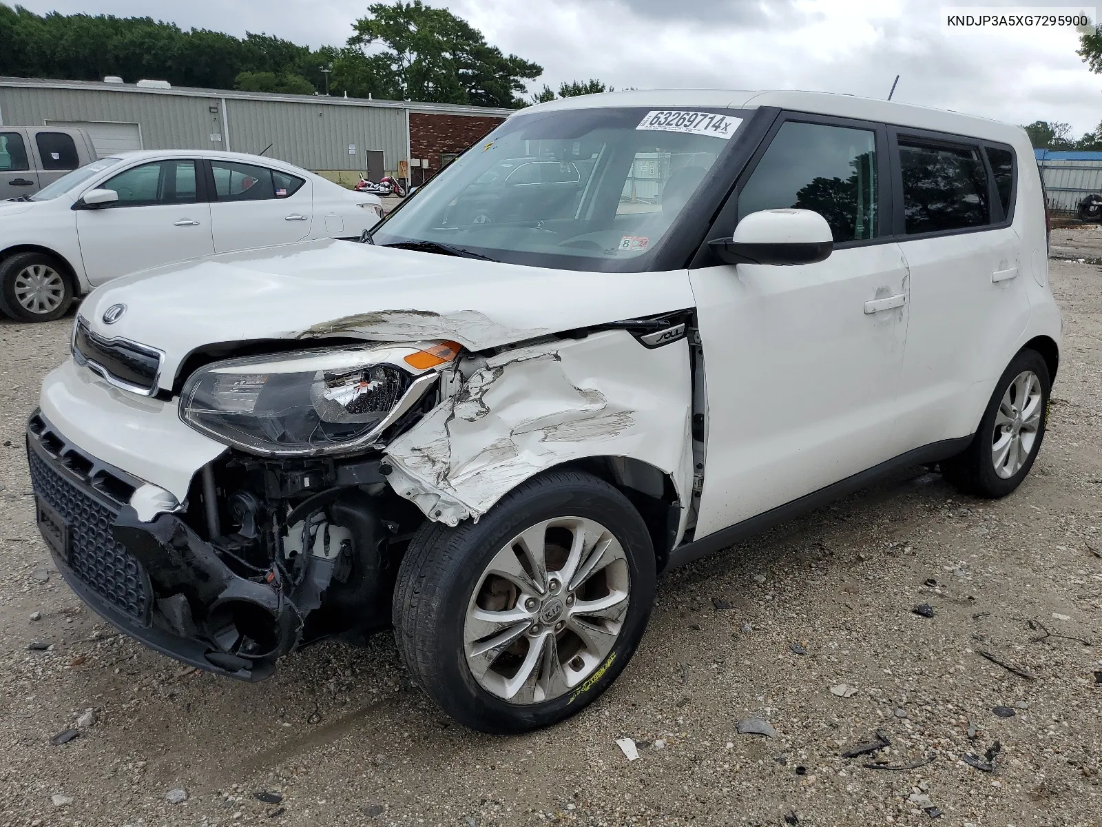 2016 Kia Soul + VIN: KNDJP3A5XG7295900 Lot: 63269714