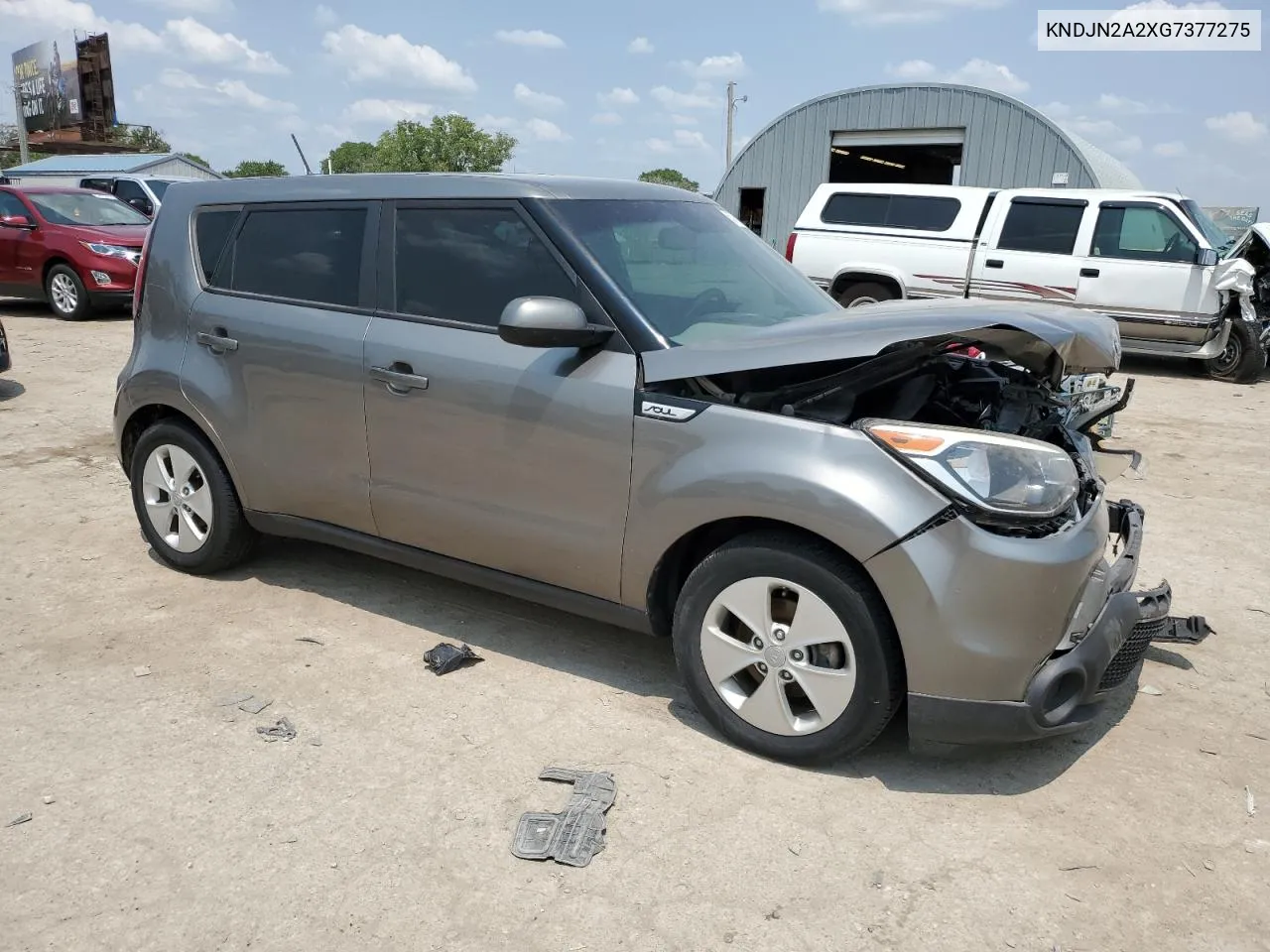 2016 Kia Soul VIN: KNDJN2A2XG7377275 Lot: 63763174