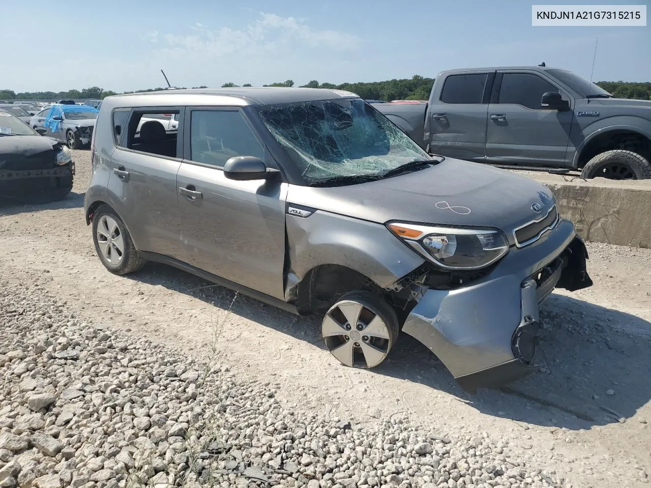 2016 Kia Soul VIN: KNDJN1A21G7315215 Lot: 63792354