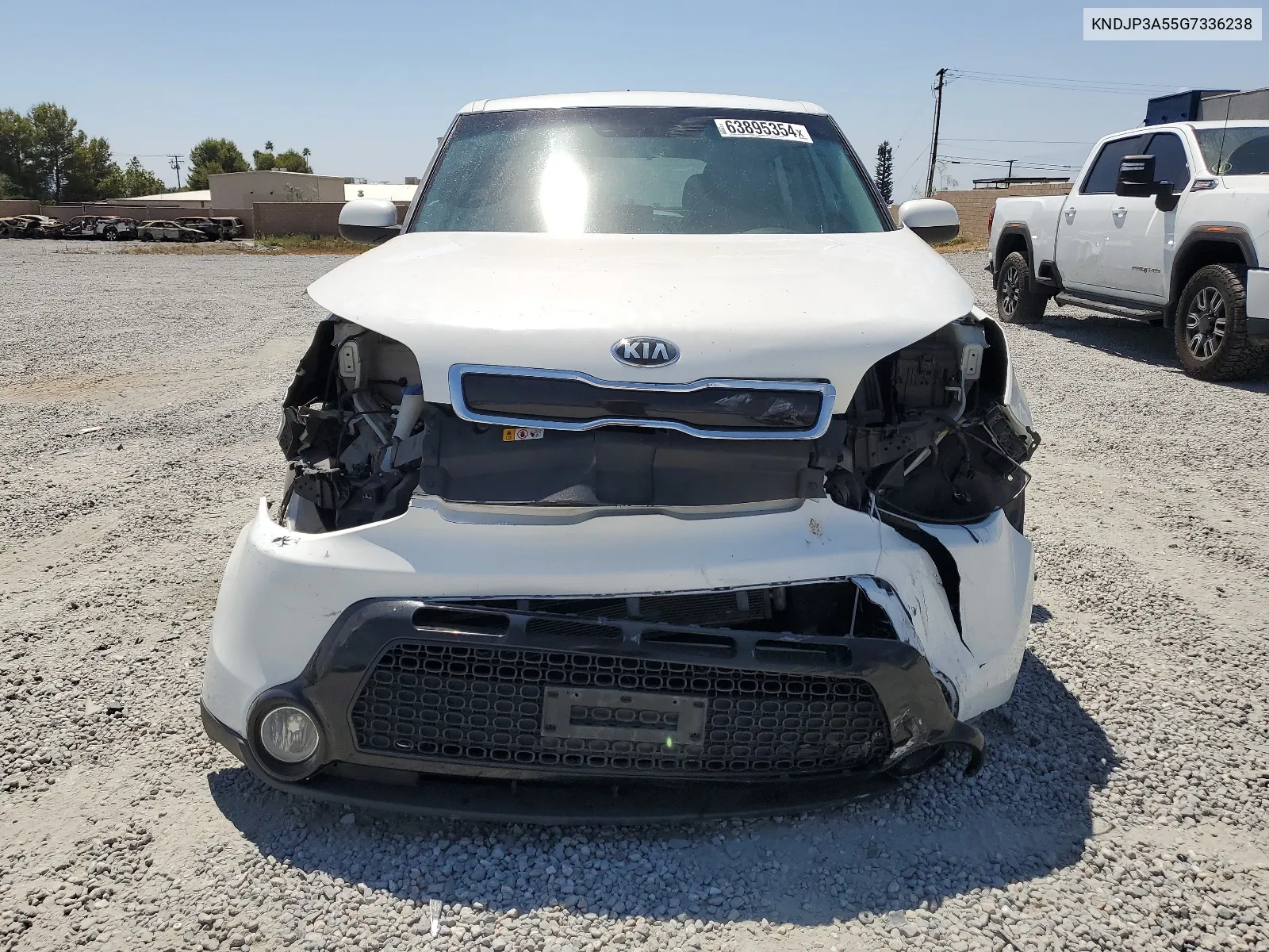 2016 Kia Soul + VIN: KNDJP3A55G7336238 Lot: 63895354