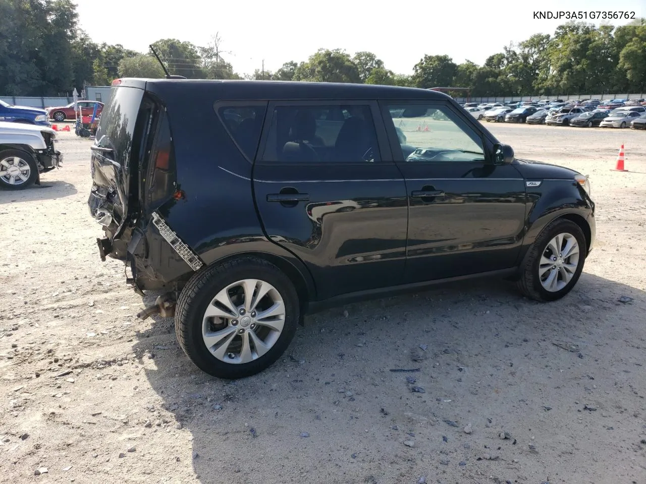 2016 Kia Soul + VIN: KNDJP3A51G7356762 Lot: 64071294