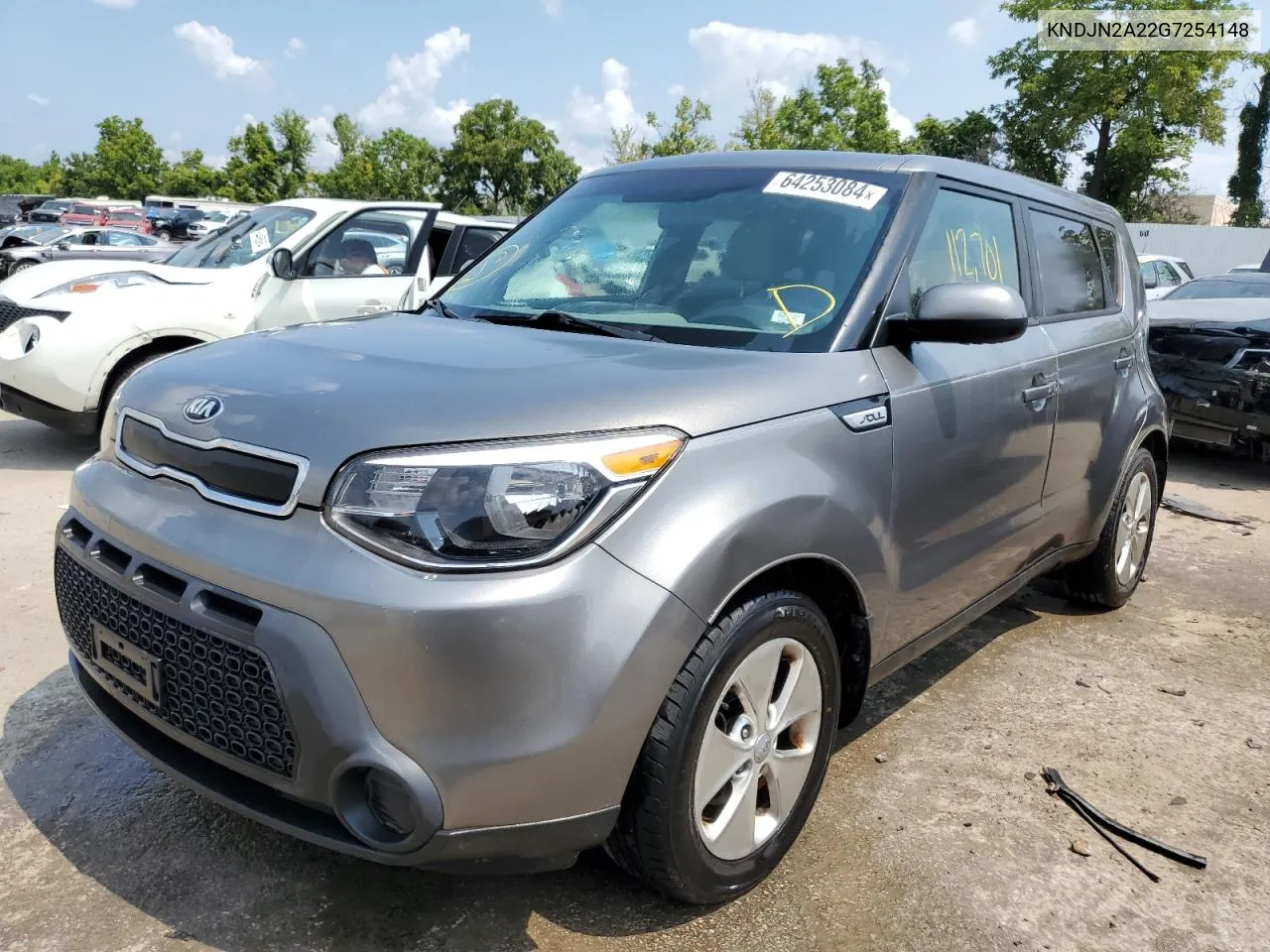 2016 Kia Soul VIN: KNDJN2A22G7254148 Lot: 64253084