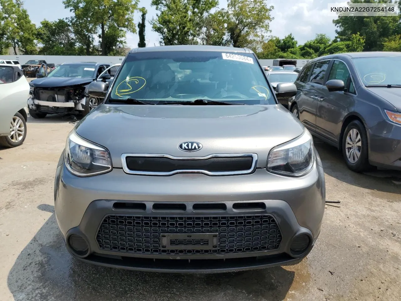 2016 Kia Soul VIN: KNDJN2A22G7254148 Lot: 64253084