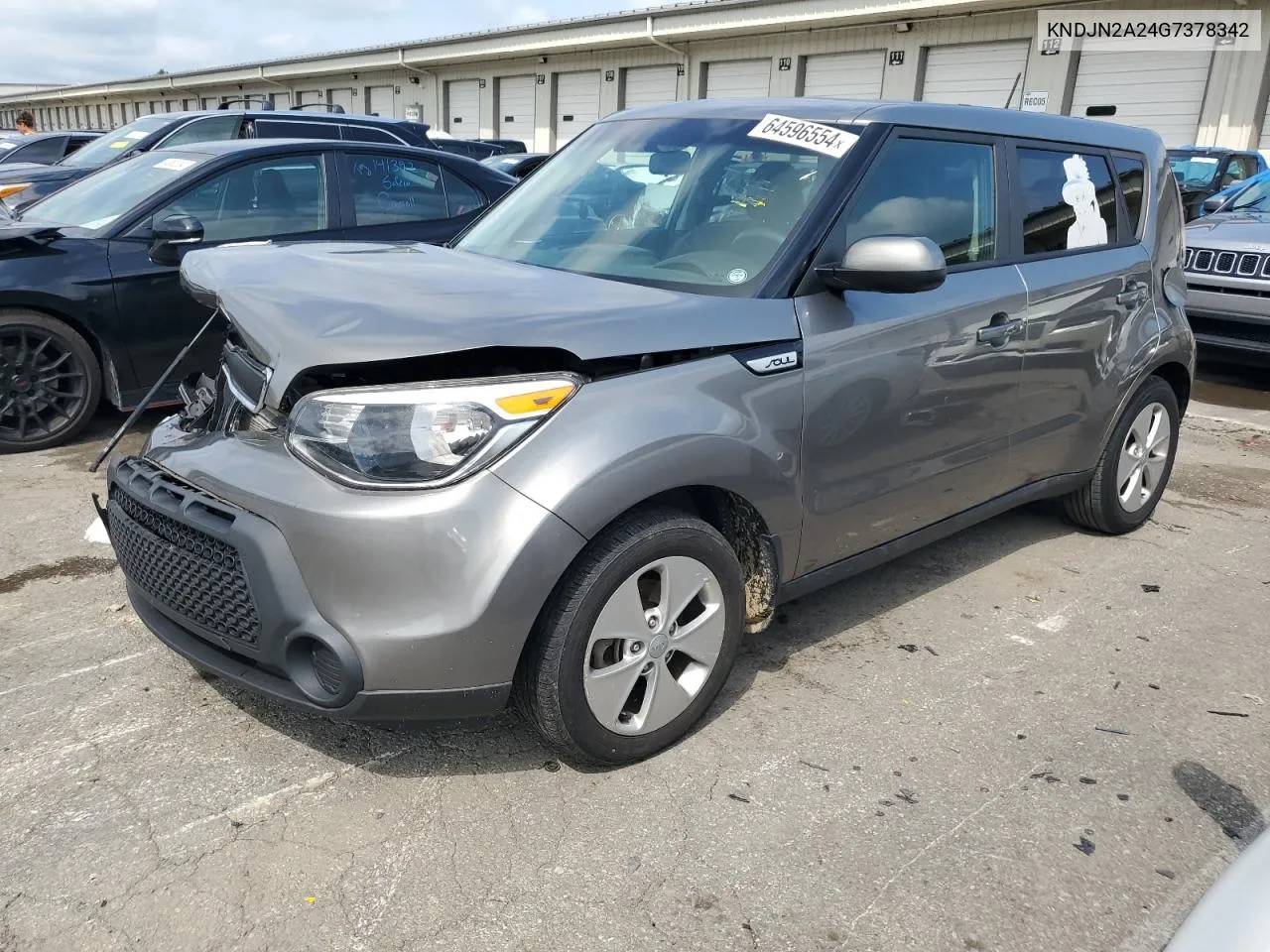 2016 Kia Soul VIN: KNDJN2A24G7378342 Lot: 64596554