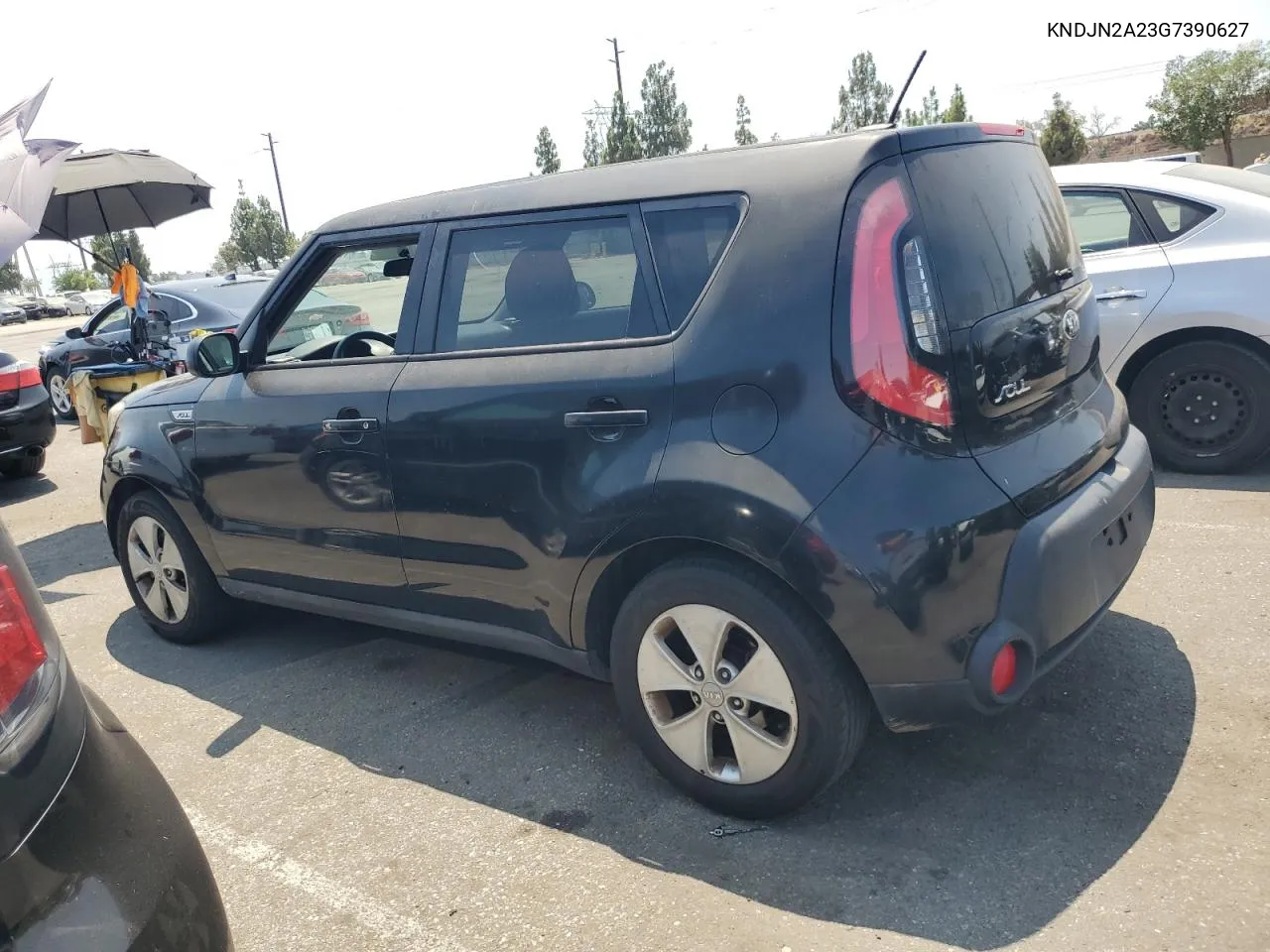 2016 Kia Soul VIN: KNDJN2A23G7390627 Lot: 64653684