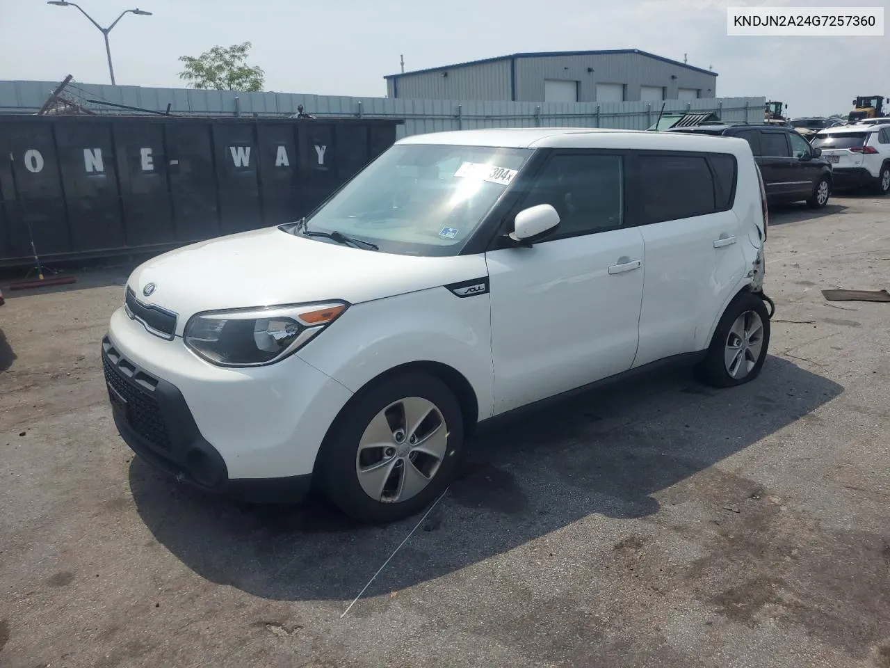 2016 Kia Soul VIN: KNDJN2A24G7257360 Lot: 65032304