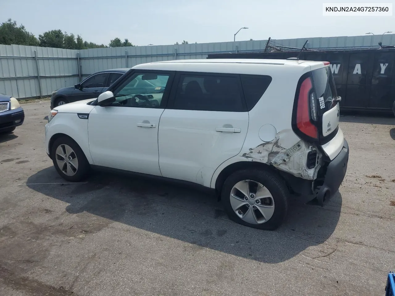 2016 Kia Soul VIN: KNDJN2A24G7257360 Lot: 65032304