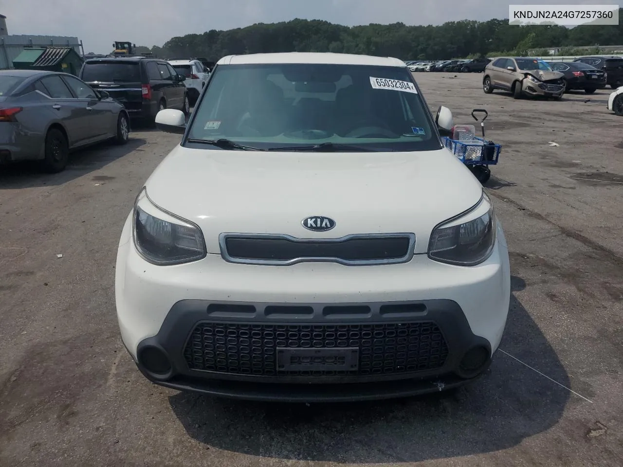 2016 Kia Soul VIN: KNDJN2A24G7257360 Lot: 65032304