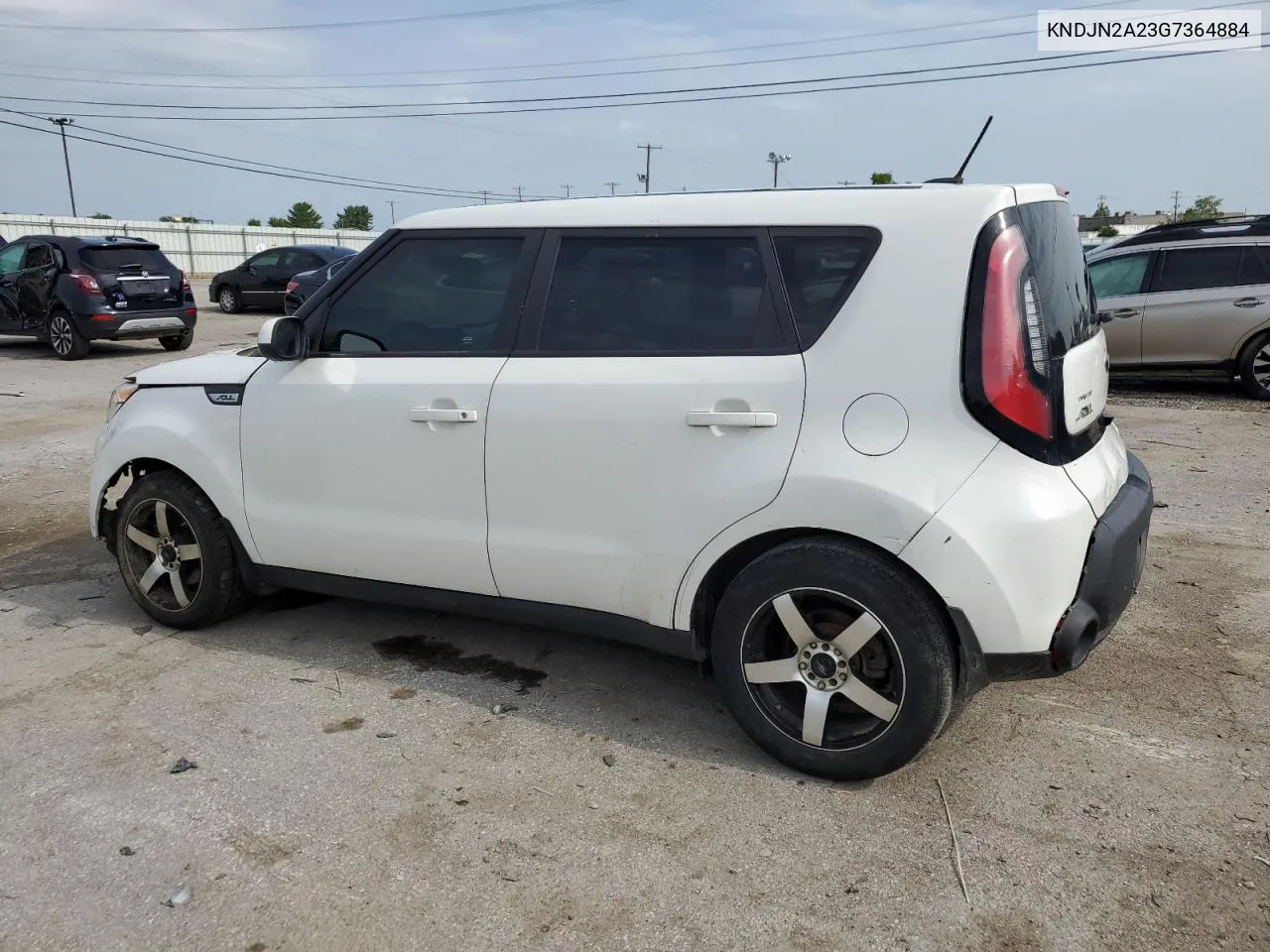 2016 Kia Soul VIN: KNDJN2A23G7364884 Lot: 65440104