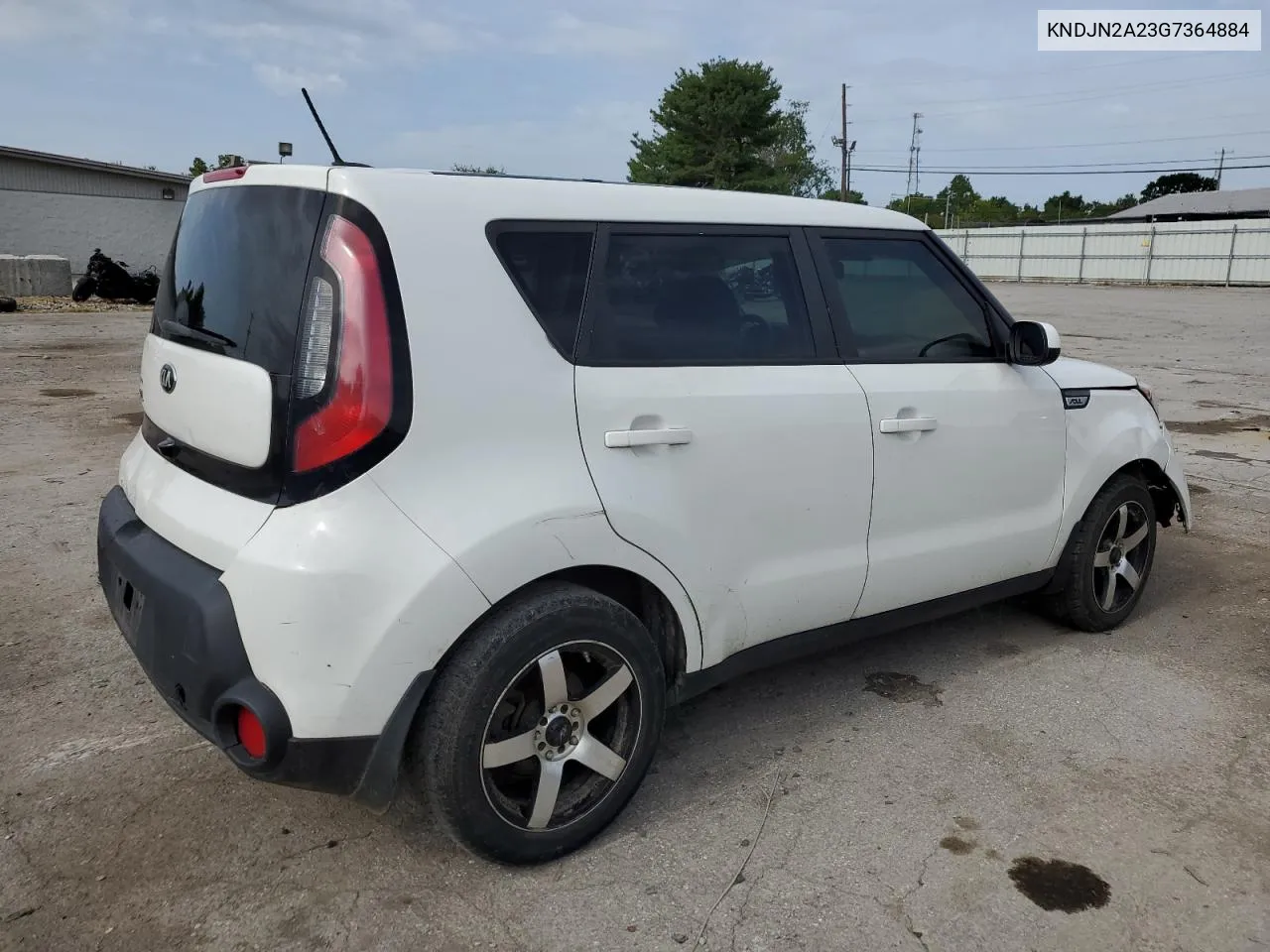 2016 Kia Soul VIN: KNDJN2A23G7364884 Lot: 65440104