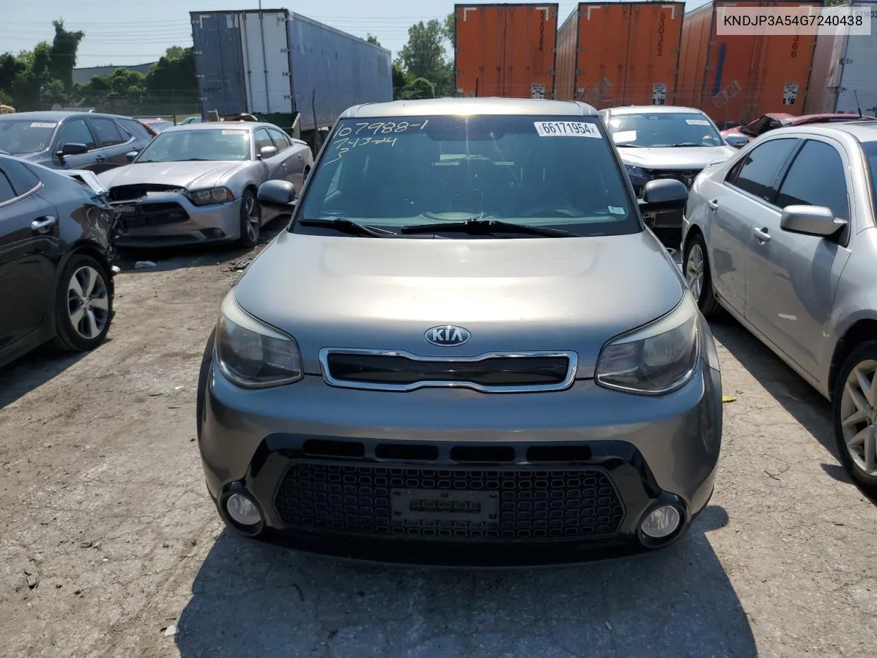 2016 Kia Soul + VIN: KNDJP3A54G7240438 Lot: 66171954