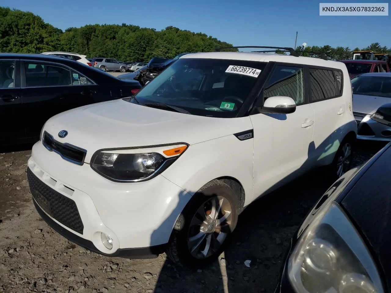 2016 Kia Soul ! VIN: KNDJX3A5XG7832362 Lot: 66239774