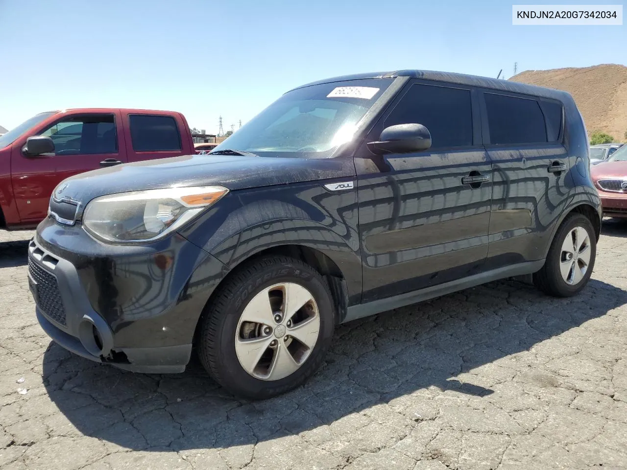 2016 Kia Soul VIN: KNDJN2A20G7342034 Lot: 66251924