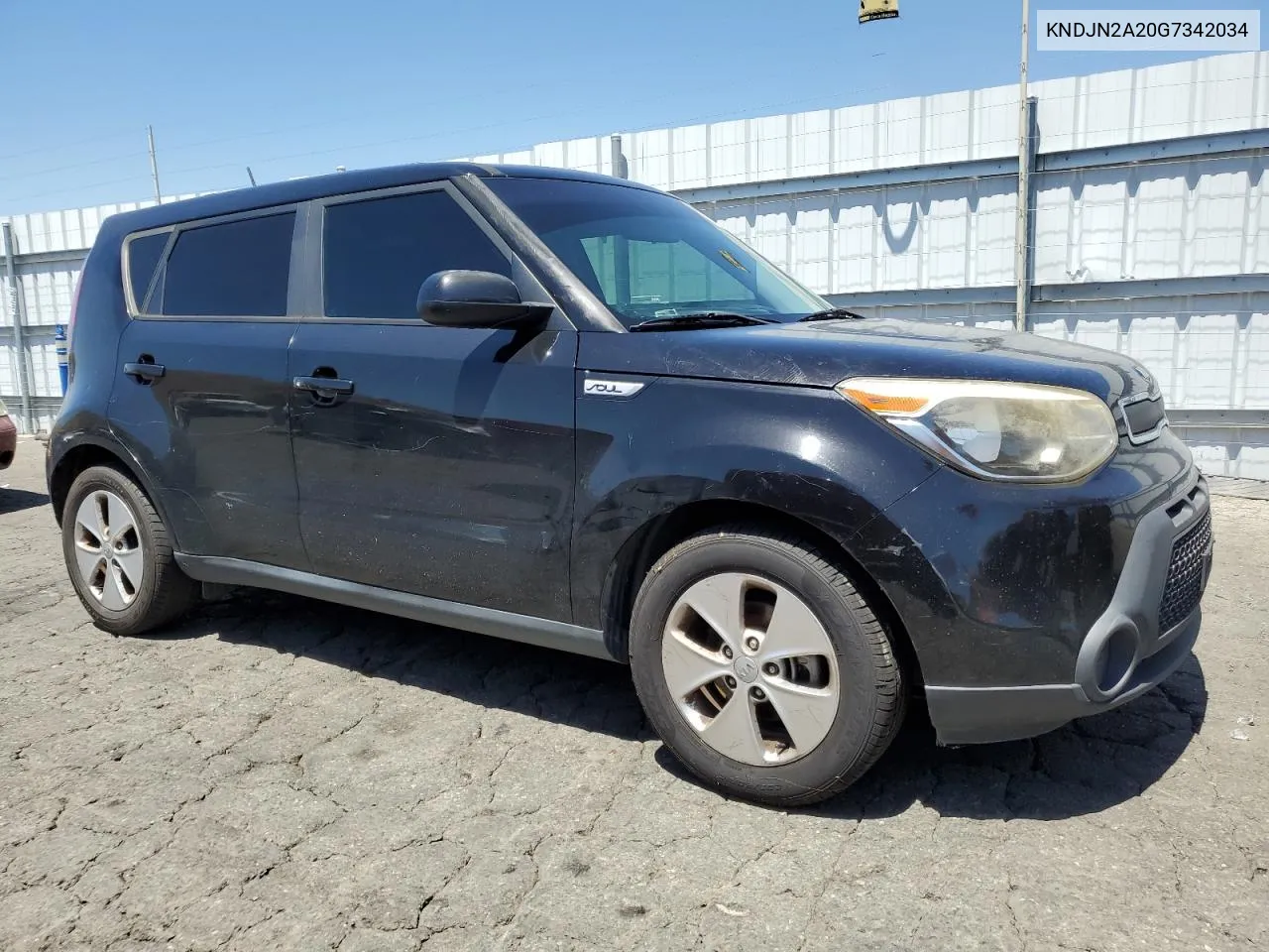 2016 Kia Soul VIN: KNDJN2A20G7342034 Lot: 66251924