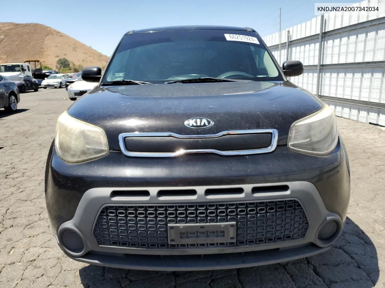 2016 Kia Soul VIN: KNDJN2A20G7342034 Lot: 66251924