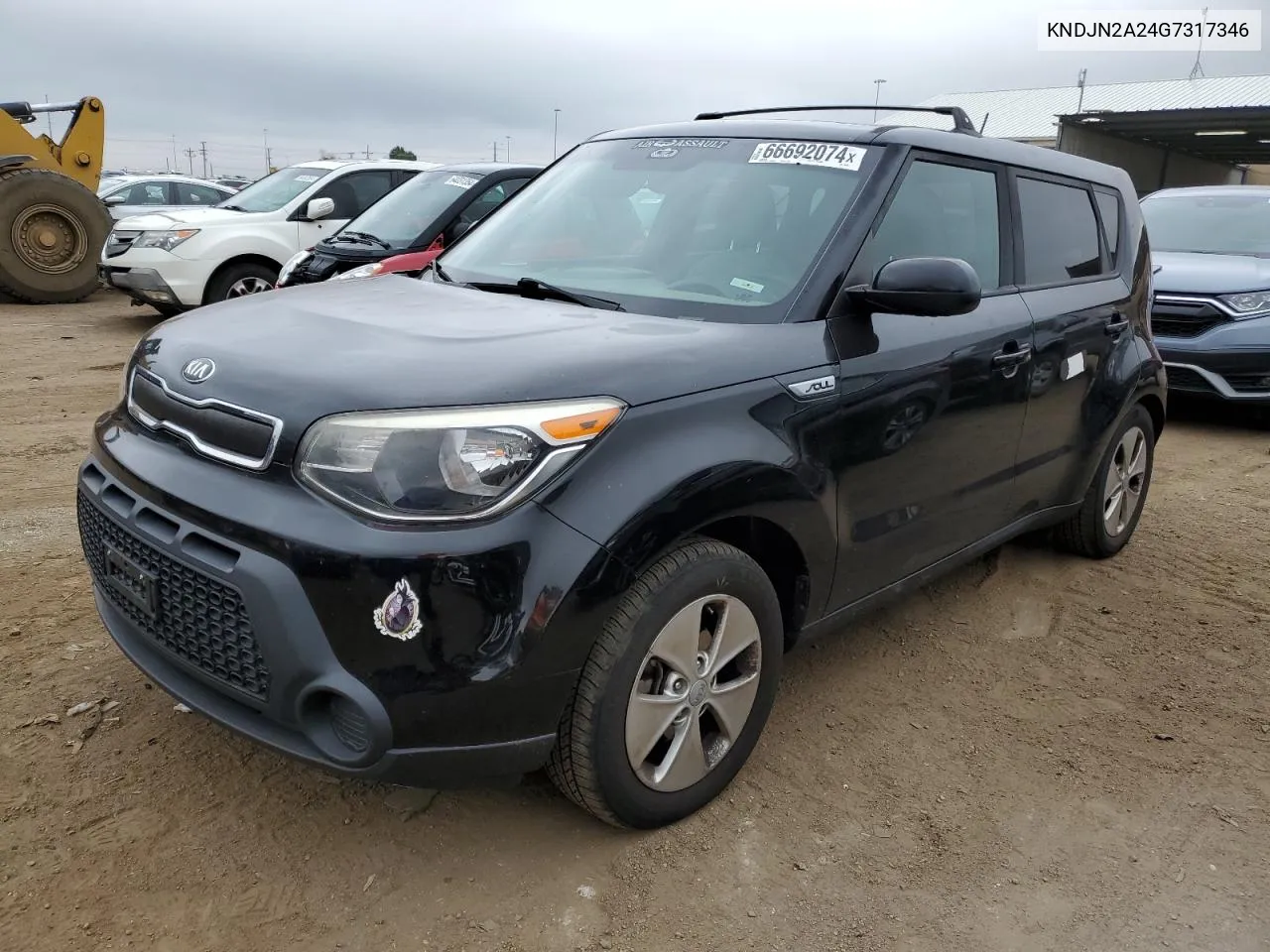 2016 Kia Soul VIN: KNDJN2A24G7317346 Lot: 66692074