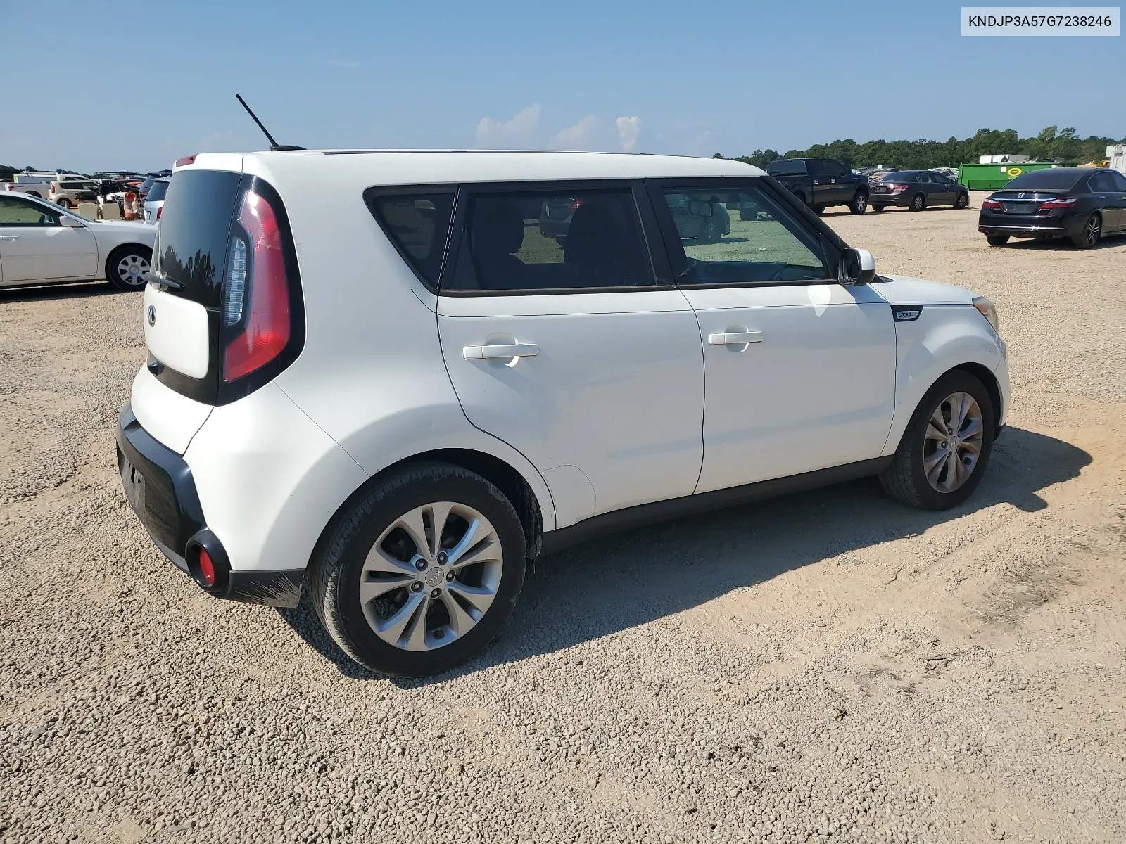 2016 Kia Soul + VIN: KNDJP3A57G7238246 Lot: 66763984