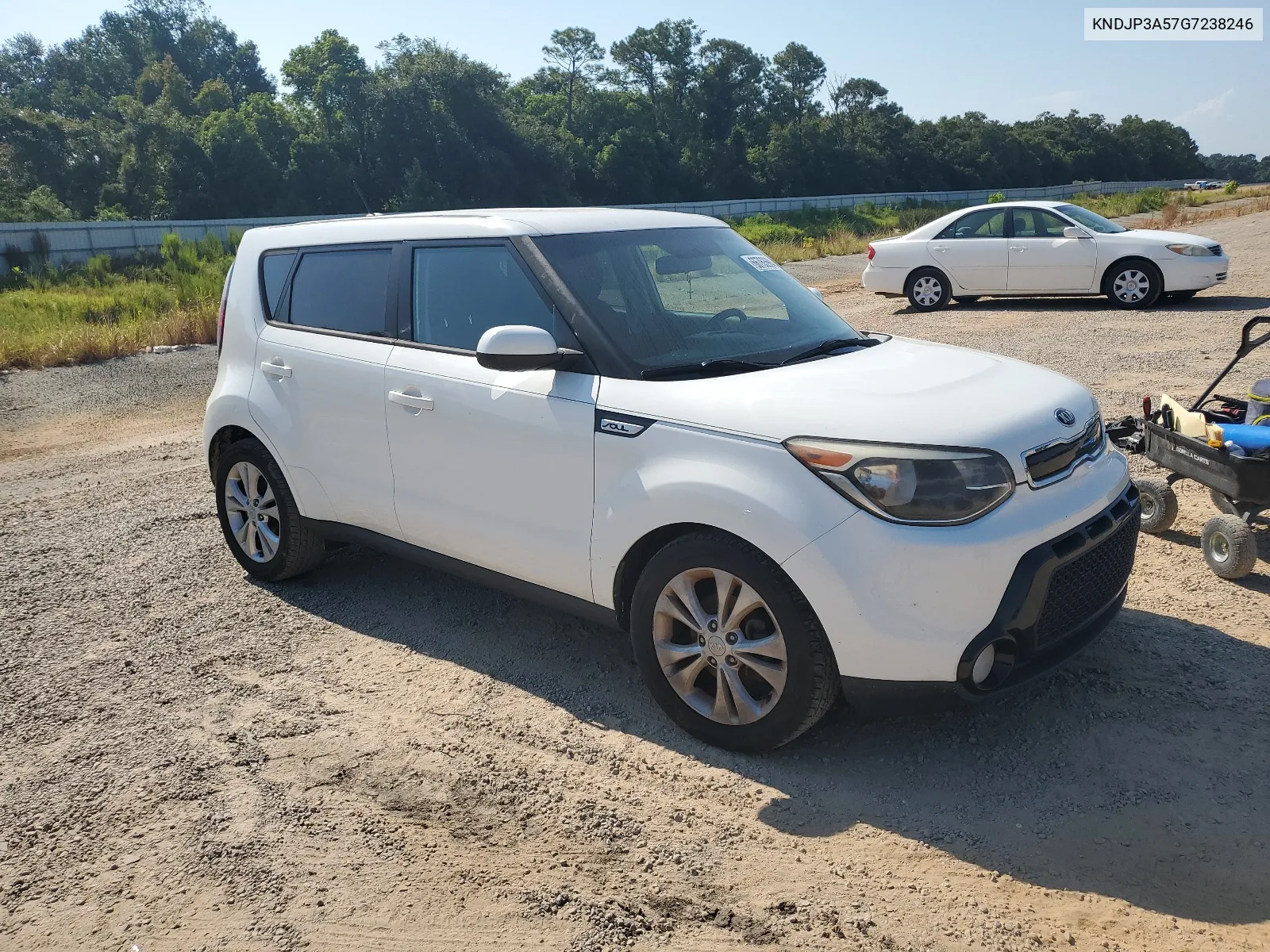 2016 Kia Soul + VIN: KNDJP3A57G7238246 Lot: 66763984