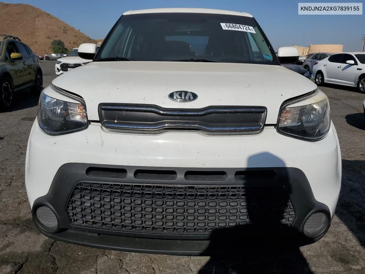 2016 Kia Soul VIN: KNDJN2A2XG7839155 Lot: 66804724