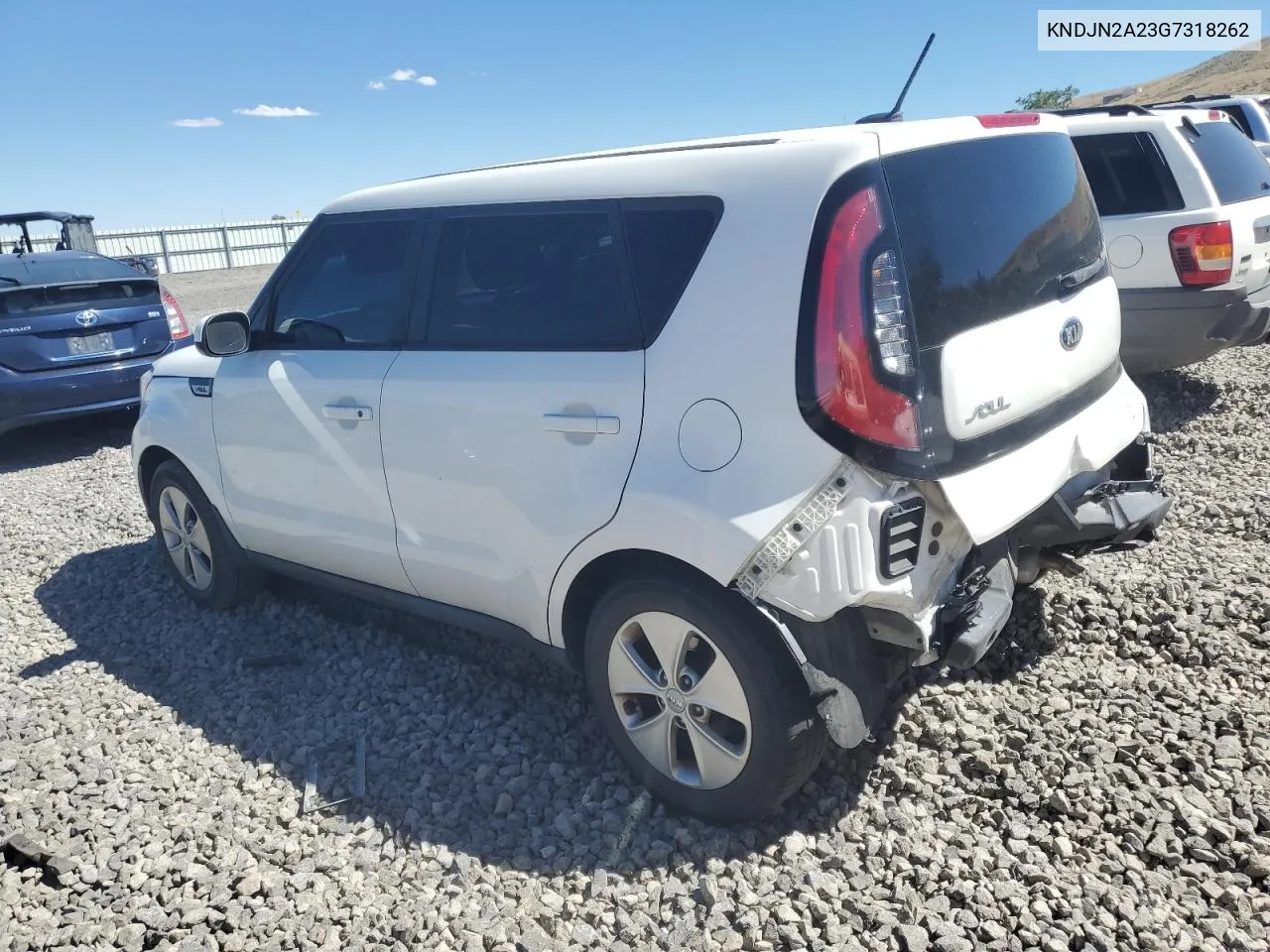 2016 Kia Soul VIN: KNDJN2A23G7318262 Lot: 66809614