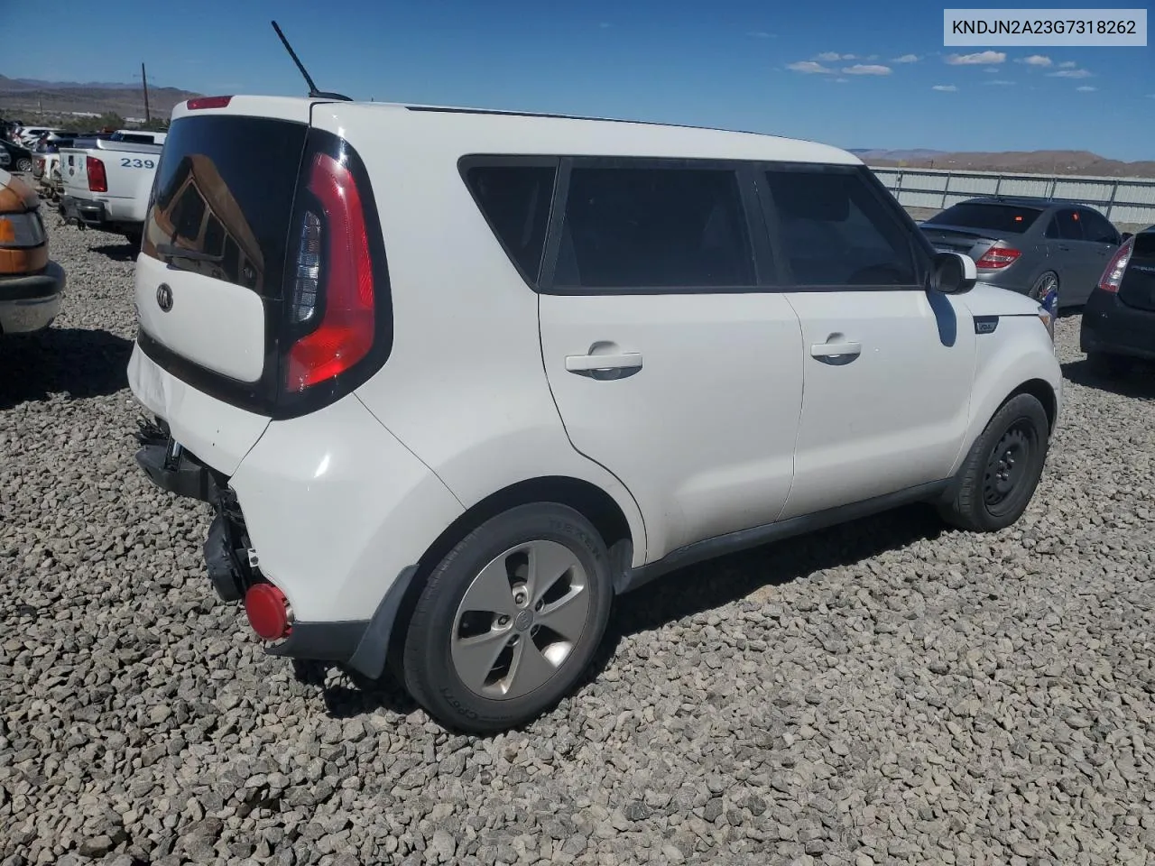 2016 Kia Soul VIN: KNDJN2A23G7318262 Lot: 66809614