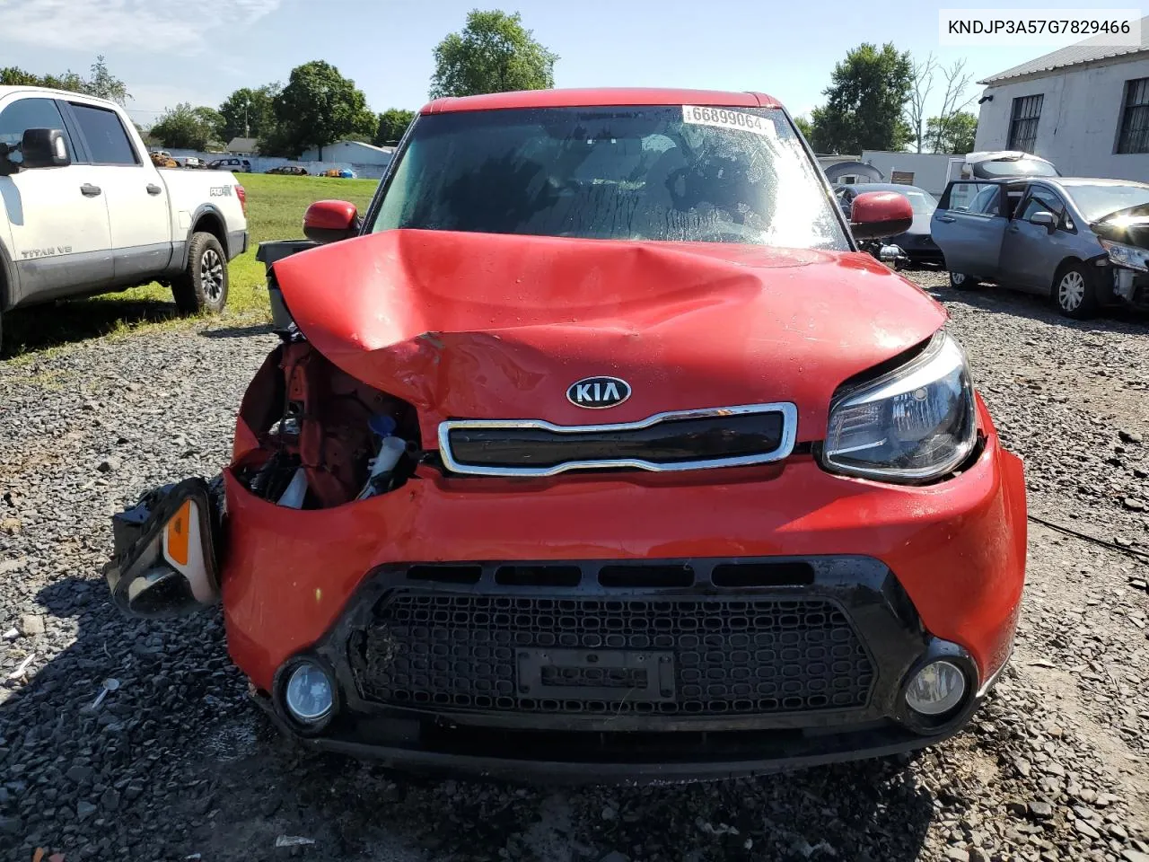 2016 Kia Soul + VIN: KNDJP3A57G7829466 Lot: 66899064