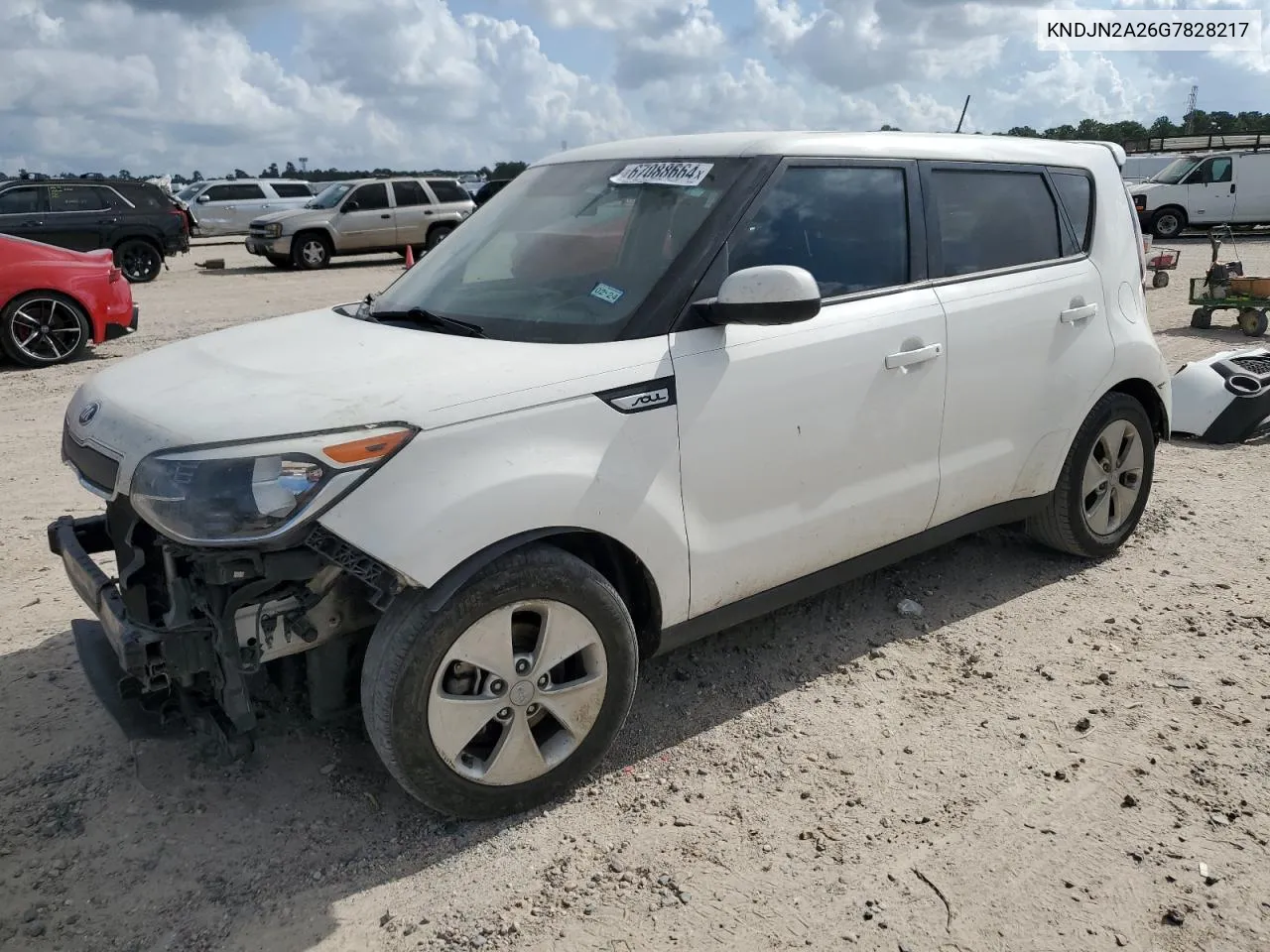 2016 Kia Soul VIN: KNDJN2A26G7828217 Lot: 67088664