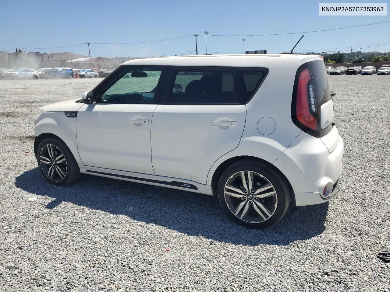 2016 Kia Soul + VIN: KNDJP3A57G7353963 Lot: 67283224