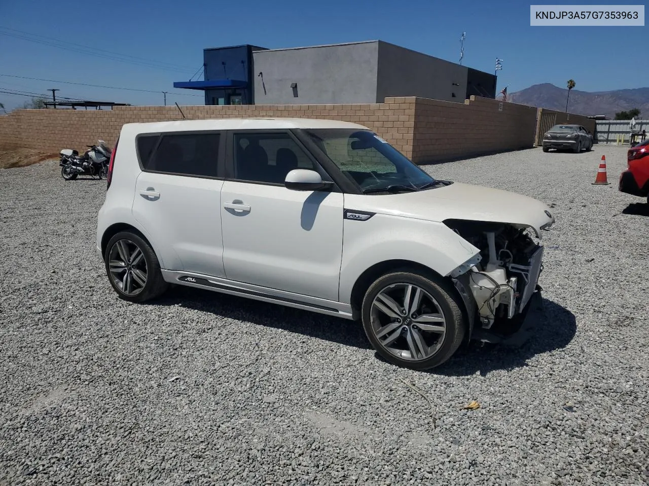 2016 Kia Soul + VIN: KNDJP3A57G7353963 Lot: 67283224