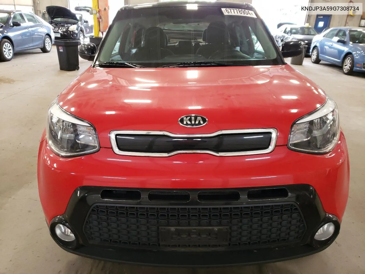 2016 Kia Soul + VIN: KNDJP3A59G7308734 Lot: 67778904