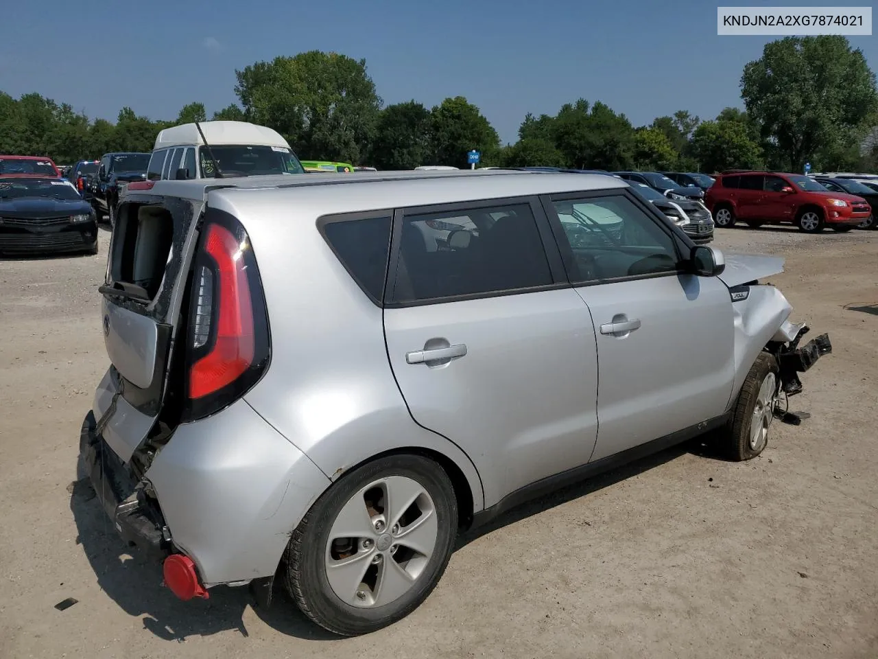 2016 Kia Soul VIN: KNDJN2A2XG7874021 Lot: 67803164