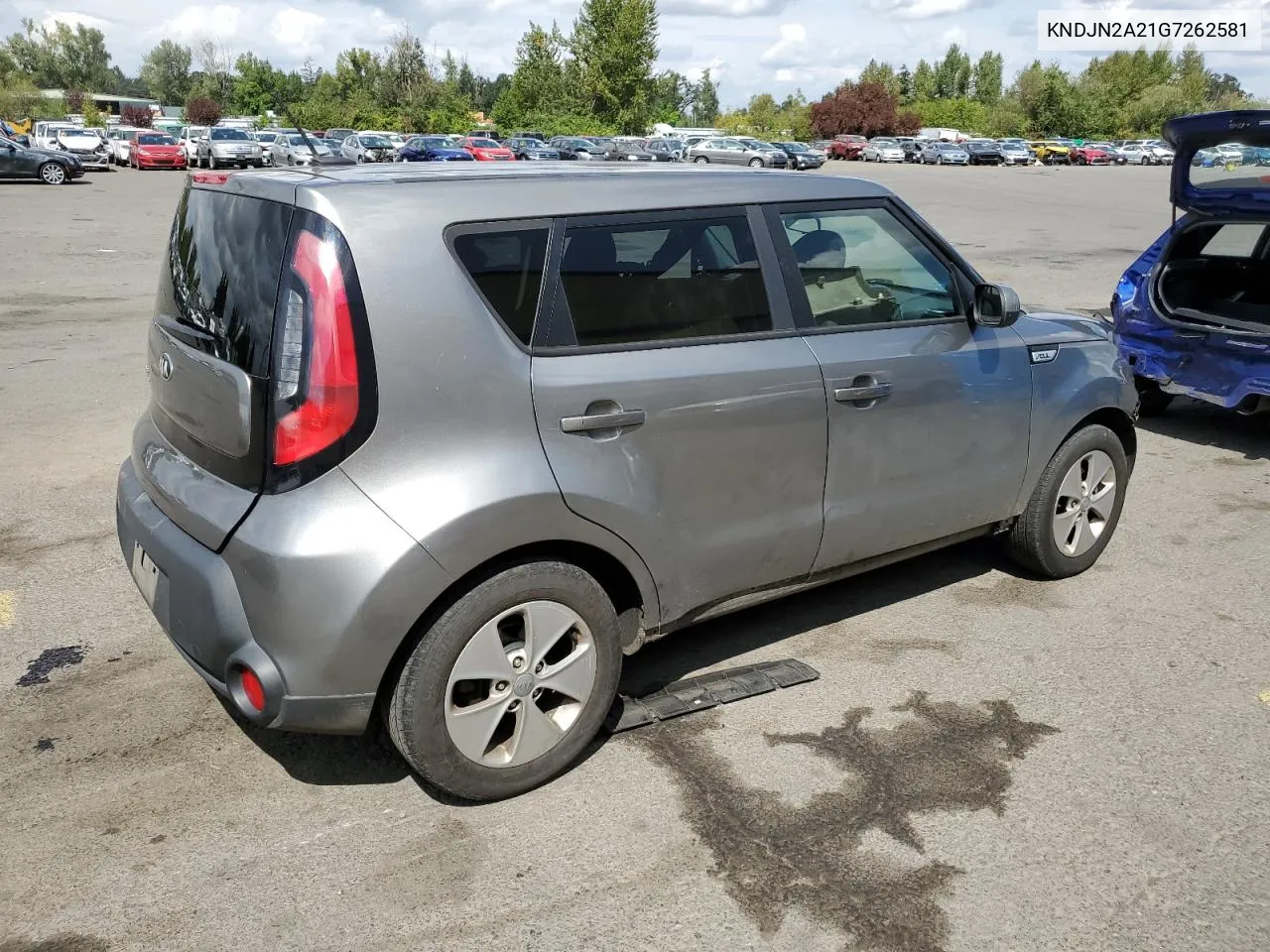 2016 Kia Soul VIN: KNDJN2A21G7262581 Lot: 67917884