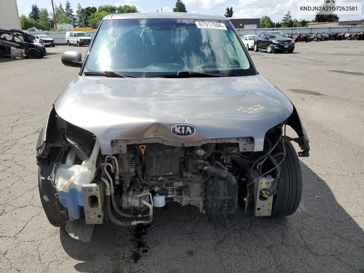 KNDJN2A21G7262581 2016 Kia Soul