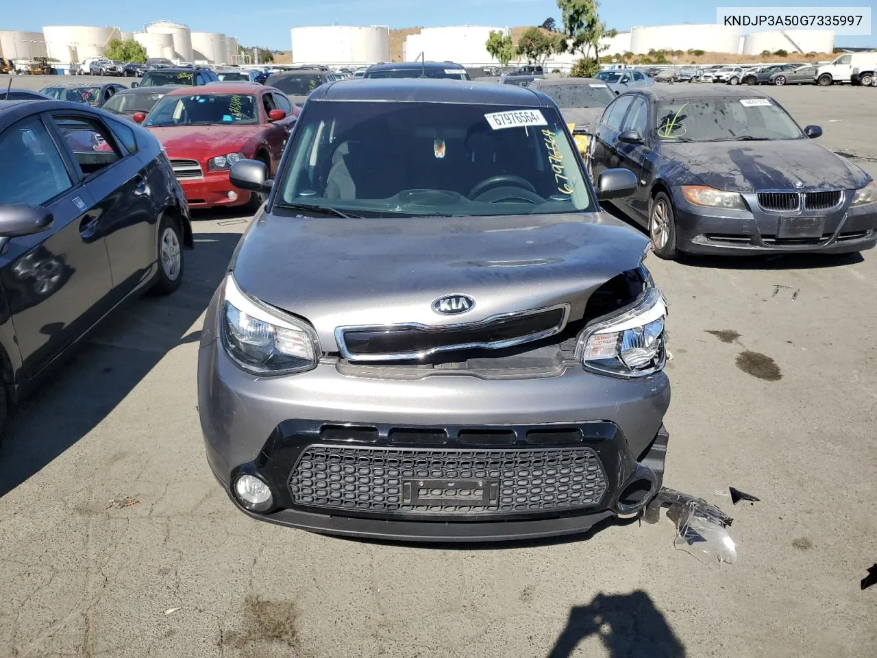 2016 Kia Soul + VIN: KNDJP3A50G7335997 Lot: 67976564