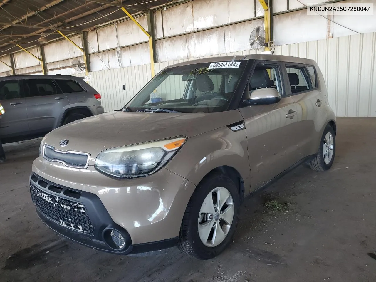 2016 Kia Soul VIN: KNDJN2A25G7280047 Lot: 68003144