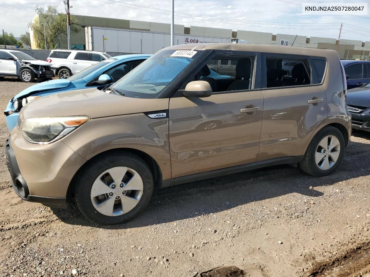 KNDJN2A25G7280047 2016 Kia Soul