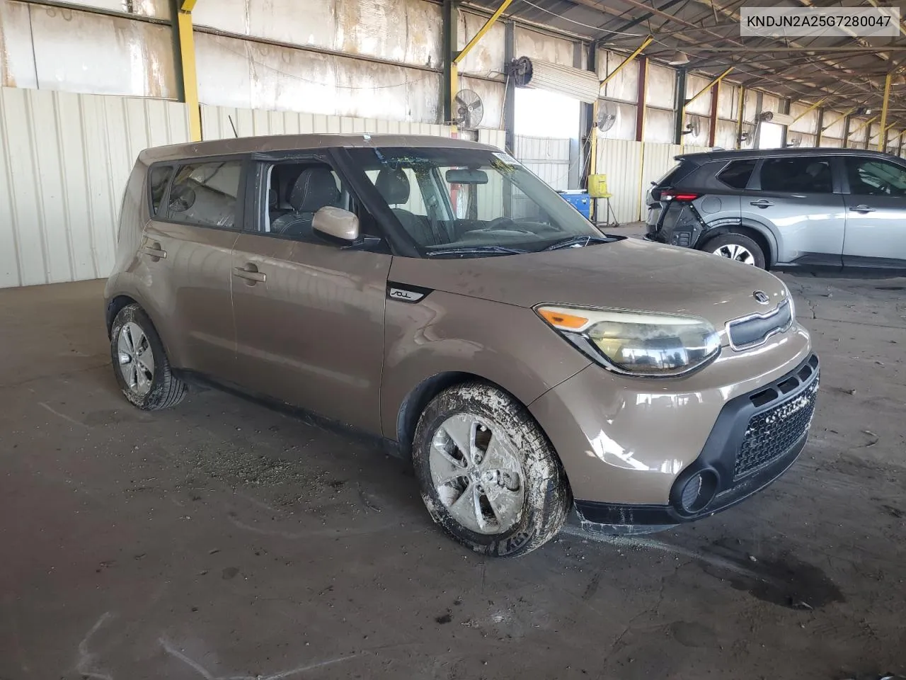 2016 Kia Soul VIN: KNDJN2A25G7280047 Lot: 68003144